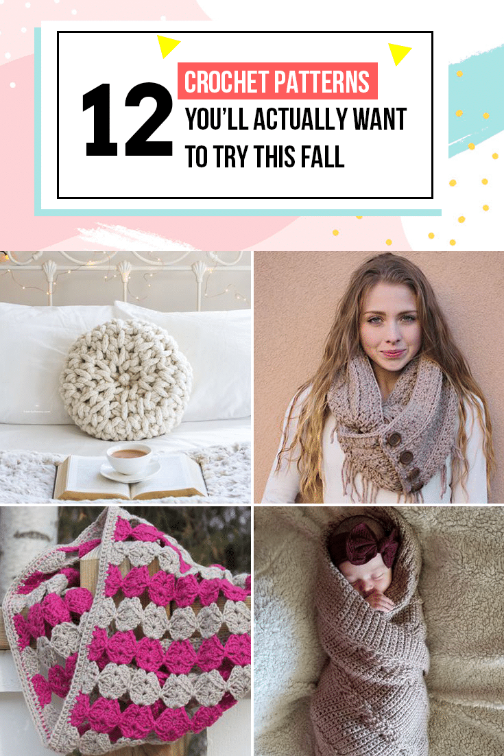 12 *FREE* Crochet Patterns You Can Try This Fall - ElmaCraft