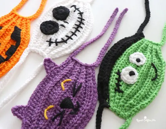 Crochet Face Mask Face Masks free pattern - Crochet Pattern for Face Mask