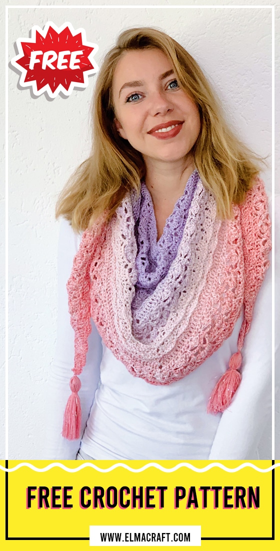 25 Spring Shawl Crochet Patterns You *Have* to Try This Season - Elma Craft