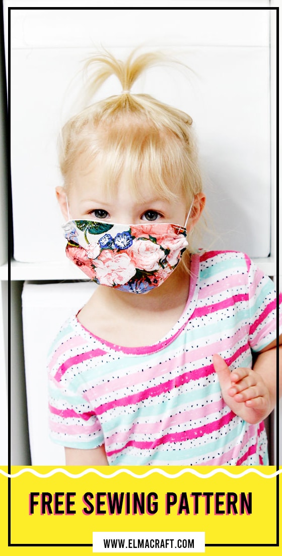 25 Sewing Patterns for Face Masks to Keep Your Family Safe - Elma Craft